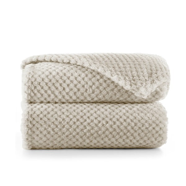 Světle hnědá deka z mikrovlákna DecoKing Henry, 150 x 200 cm-image-2