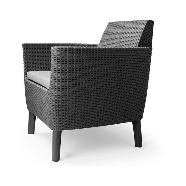 Šedý zahradní lounge set pro 2 Salemo – Keter-image-2