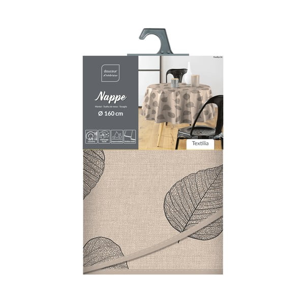 Omyvatelný ubrus ø 160 cm Feuillys – douceur d'intérieur-image-4