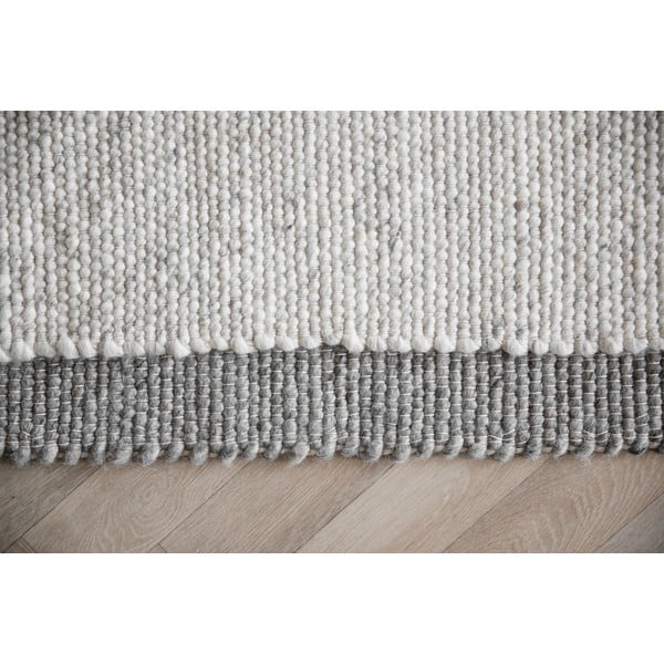 Světle šedý vlněný koberec 290x200 cm Auckland - Rowico-image-4