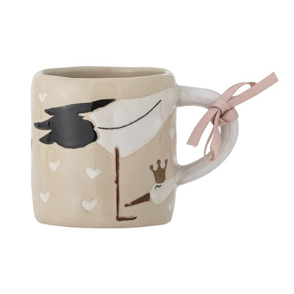 Béžový keramický dětský hrnek 225 ml Bambino – Bloomingville Mini-image-2