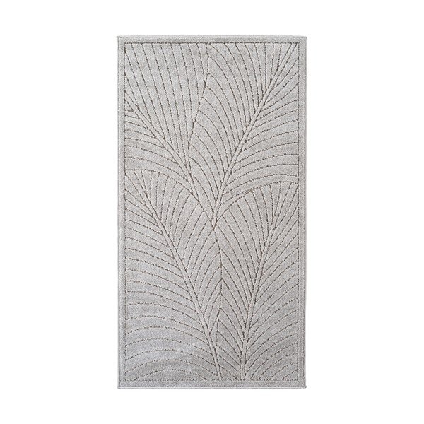 Vnitřní a venkovní koberec ve stříbrné barvě 80x150 cm Nova 1203 – Ayyildiz Carpets