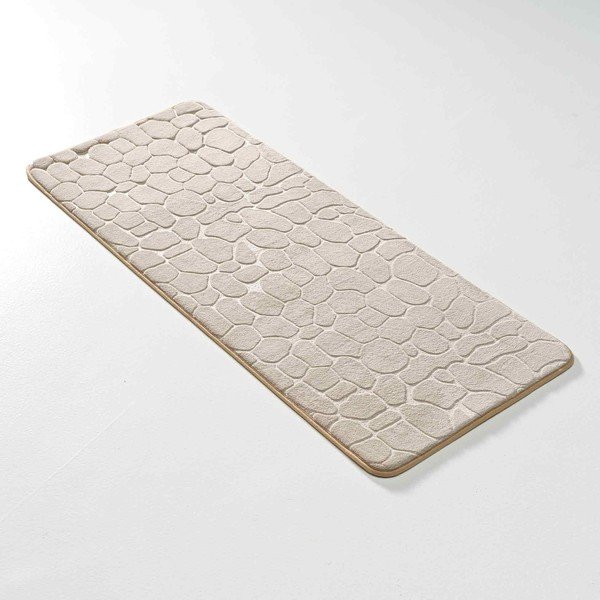 Béžová textilní koupelnová předložka 50x120 cm Ricochet – douceur d'intérieur-image-3