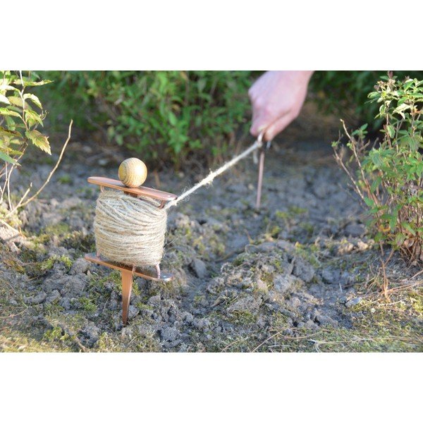 Řádkovač v měděné barvě k vysazování rostlin Esschert Design-image-1