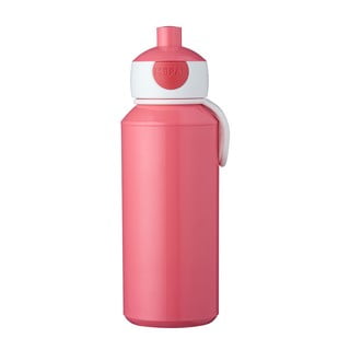 Růžová láhev na vodu Rosti Mepal Pop-Up, 400 ml