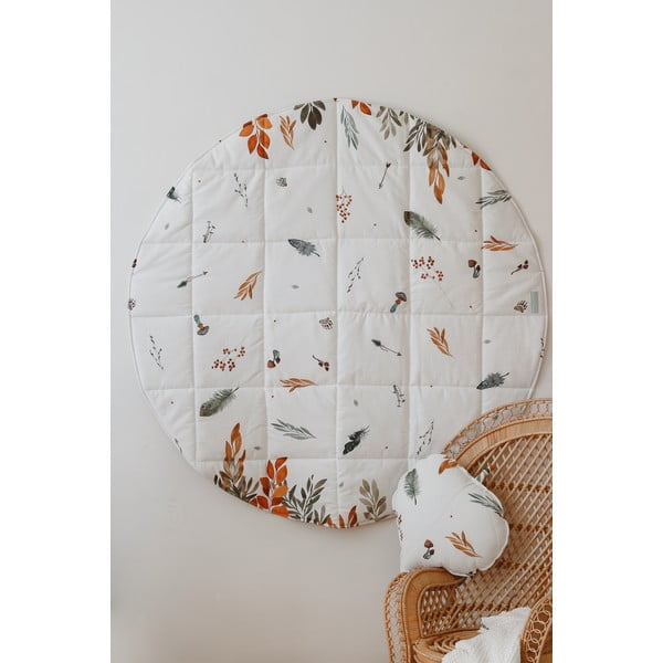 Bílá dětská hrací podložka Forest Friends – Moi Mili-image-1