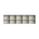 Béžová závěsná knihovna 220x61 cm Mistral – Hammel Furniture