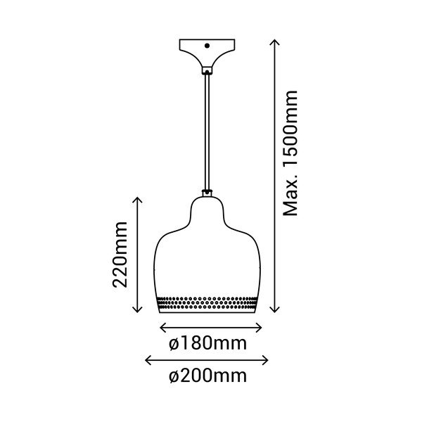 Zelené závěsné svítidlo SULION Isa, výška 150 cm-image-2