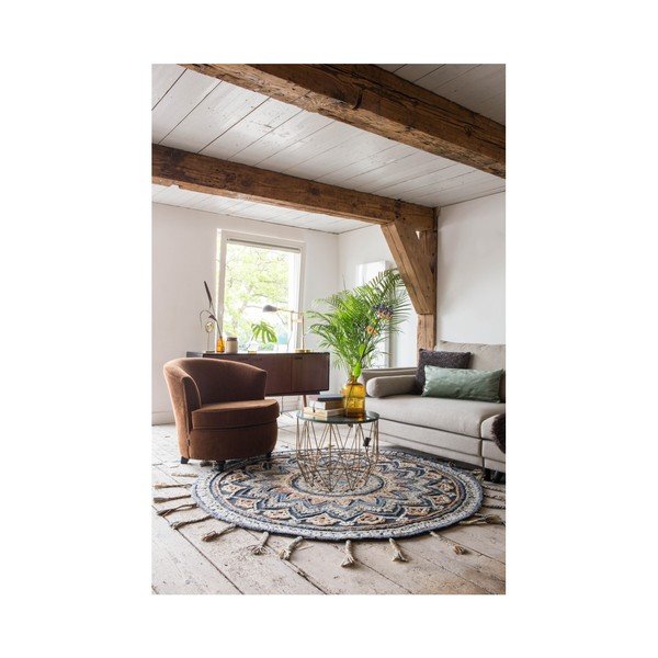 Ručně vyráběný koberec Dutchbone Pix, Ø 170 cm-image-2