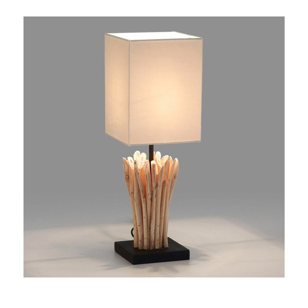 Béžová stolní lampa Kave Home Poob-image-1