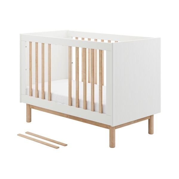 Bílá postýlka 60x120 cm Miloo – Pinio-image-2