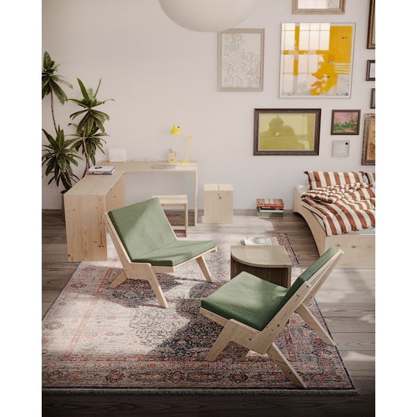 Zelené křeslo Sway – Karup Design-image-1