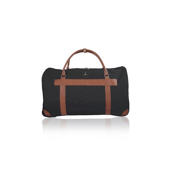 Černá cestovní taška na kolečkách GENTLEMAN FARMER Oslo, 40 l-image-1