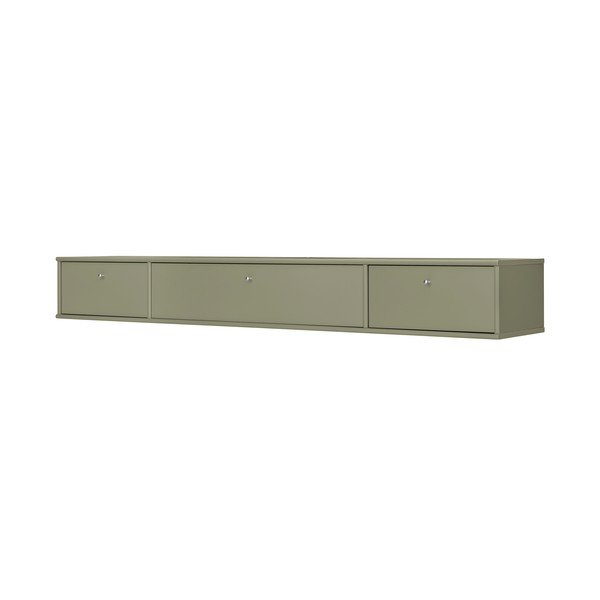 Khaki TV stolek 176x22x32,5 cm Mistral – Hammel Furniture-image-1