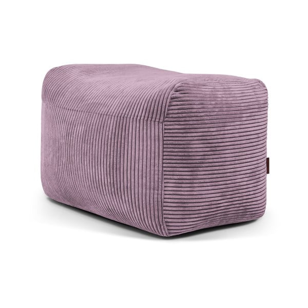 Fialový manšestrový sedací vak Plus 70 Lounge – SLOWDOWN