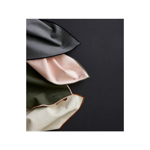 Sada 2 růžových bavlněných ubrousků Södahl Organic, 50 x 50 cm-image-3