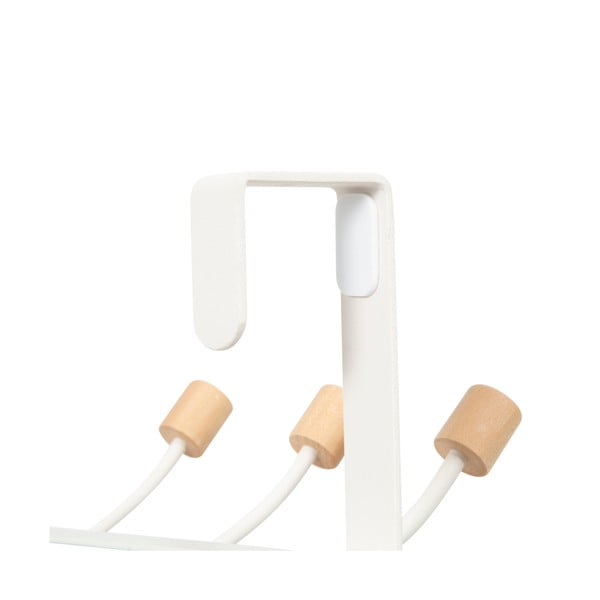 Závěsný věšák na dveře z kovu s 6 háčky Compactor-image-3