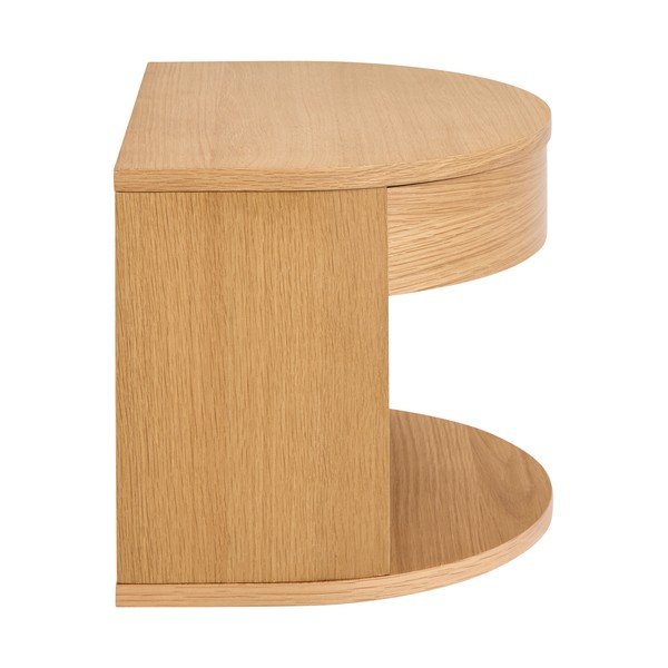 Noční stolek v dekoru dubu ve světle přírodní barvě Paron – Actona-image-4