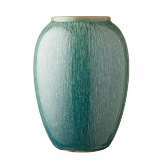 Zelená kameninová váza Bitz Pottery
