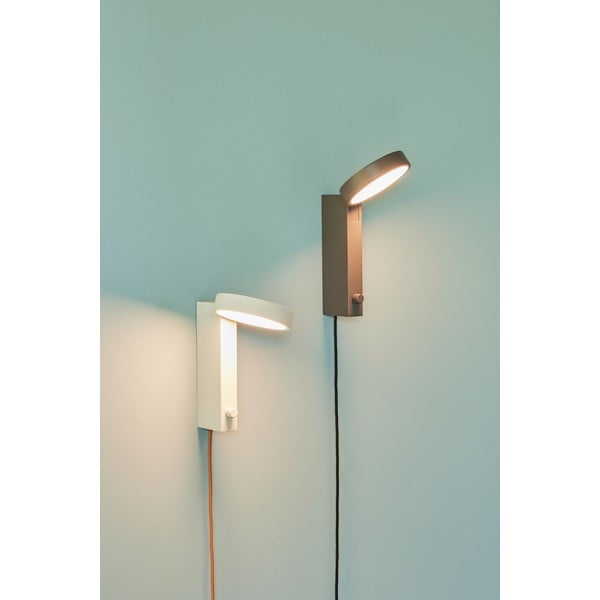 Hnědé nástěnné svítidlo Crea – Hübsch-image-1