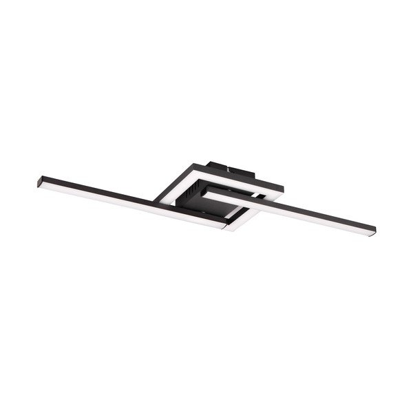 Černé LED stropní svítidlo 16x54 cm Viale – Reality