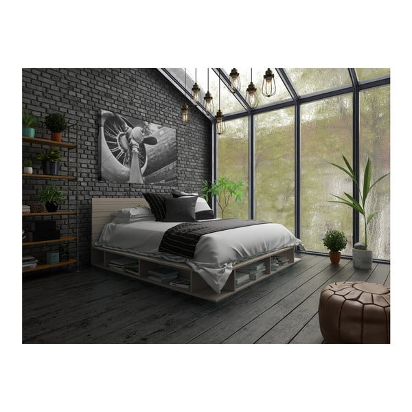 Obraz Styler Canvas Silver Uno Plane, 85 x 113 cm-image-1