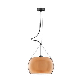 Závěsné svítidlo v měděné barvě Sotto Luce Momo Matte, ⌀ 33 cm