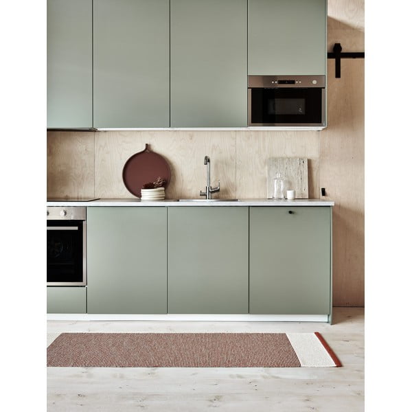 Vnitřní a venkovní běhoun v cihlové barvě 85x260 cm Edit Brick – Pappelina-image-1