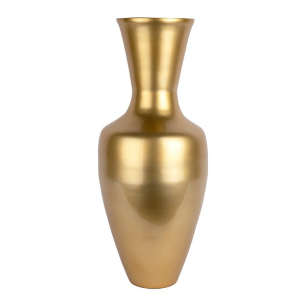 Bambusová vysoká váza ve zlaté barvě Neto   – PT LIVING