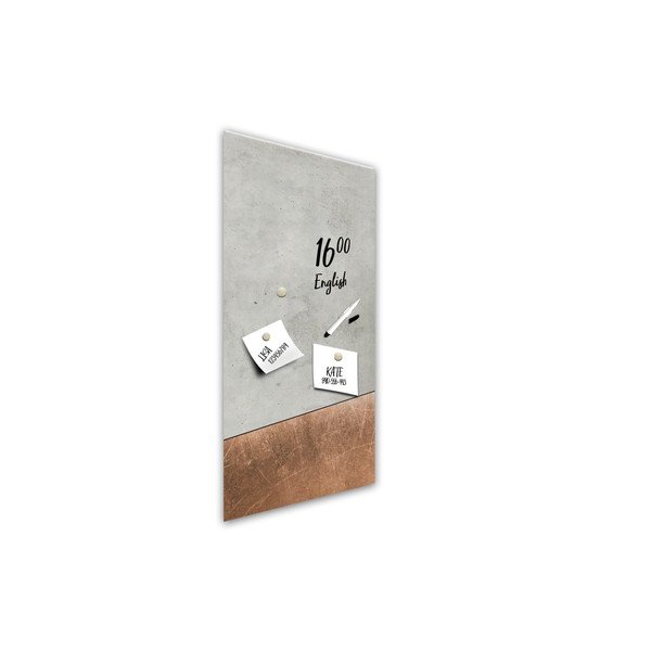 Magnetická tabule Styler Grey Copper, 30 x 60 cm-image-2