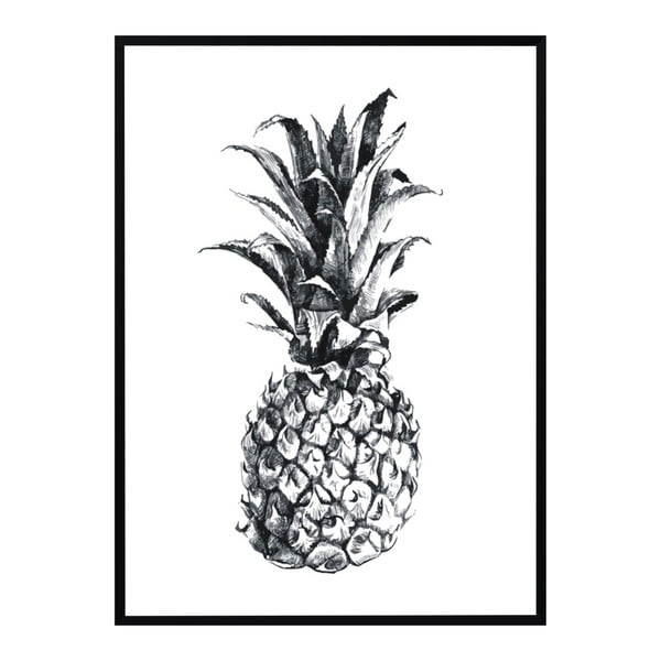 Plakát Nord & Co Pineapple, 40 x 50 cm