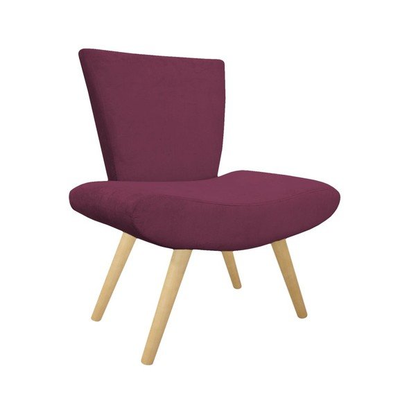 Křeslo Max Violet/Beech-image-1