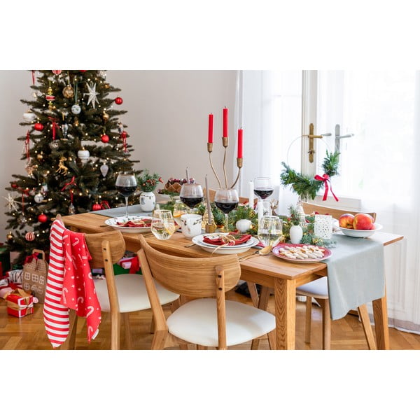Bavlněné utěrky s vánočním motivem v sadě 4 ks 50x70 cm Candy Cane – Catherine Lansfield-image-3