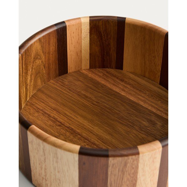 Dřevěná servírovací miska v přírodní barvě Nover – Kave Home-image-2