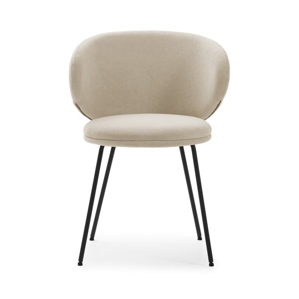 Béžová čalouněná jídelní křesla v sadě 2 ks Rush – Marckeric-image-2