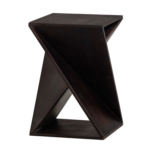 Odkládací stolek z masivu akácie 41x41 cm Ikem – WOOOD-image-4