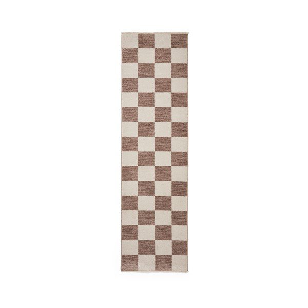 Šedý běhoun 60x230 cm Baltimore – Think Rugs