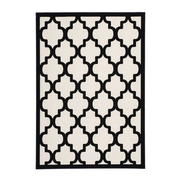 Černý koberec Kayoom Maroc Peter, 200 x 290 cm