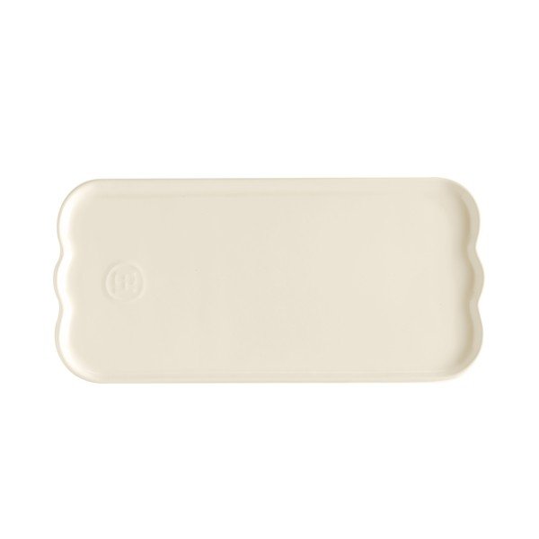 Krémový servírovací keramický talíř Madeleine – Emile Henry-image-3