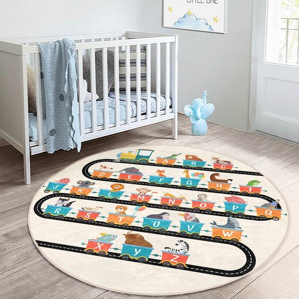 Dětský koberec ø 120 cm Comfort – Mila Home-image-3