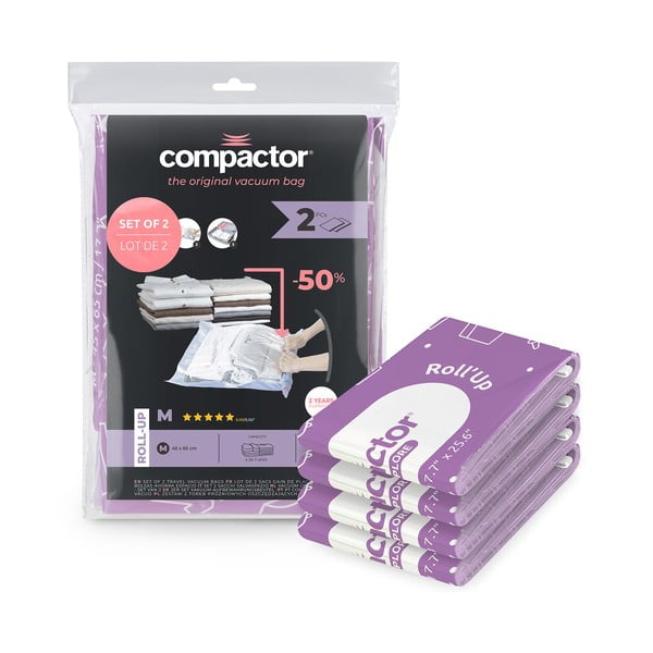 Vakuové pytle v sadě 4 ks Roll Up M – Compactor