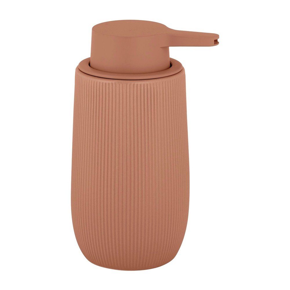 Hnědý plastový dávkovač mýdla 400 ml Fablo – Wenko