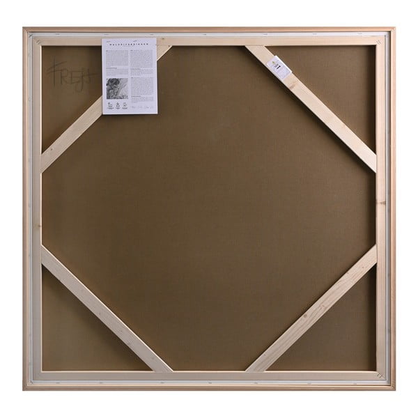 Ručně malovaný obraz 100x100 cm Trace Of Nature – Malerifabrikken-image-2