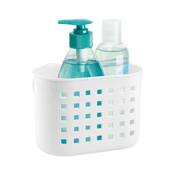 Bílý samodržící košík iDesign Mini Shower-image-2