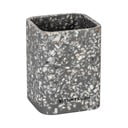 Šedý kelímek na zubní kartáčky z polyresinu Tom Tailor T-Terrazzo – Wenko