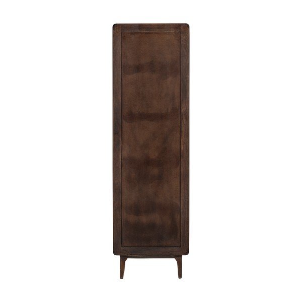 Skříňka z mangového dřeva v tmavě přírodní barvě 60x200x35 cm Liya – WOOOD-image-3