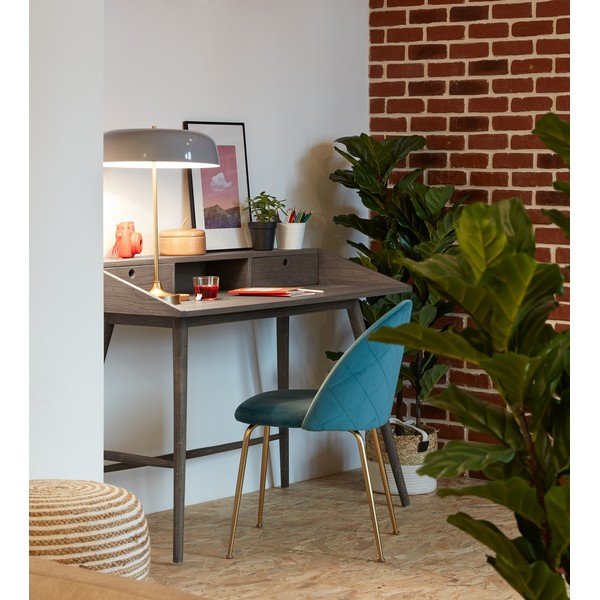 Béžovo-bílý puf Kave Home Samy-image-3