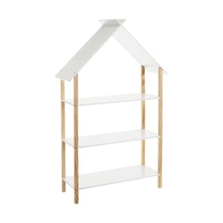 Bílá dětská knihovna 79x131 cm – Casa Selección