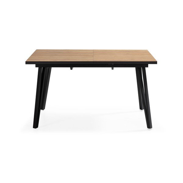 Jídelní stůl s deskou v dubovém dekoru 90x140 cm Cleo – Marckeric-image-2