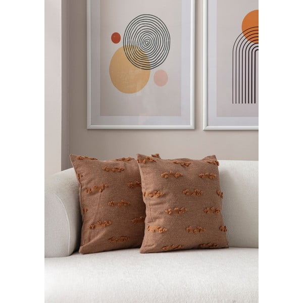 Povlaky na polštáře v sadě 2 ks 43x43 cm Tuffet – Mioli Decor-image-3